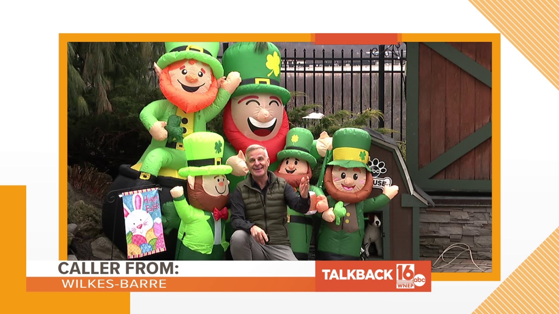 Callers are commenting on the growing leprechaun family in the WNEP Backyard in this Talkback 16.