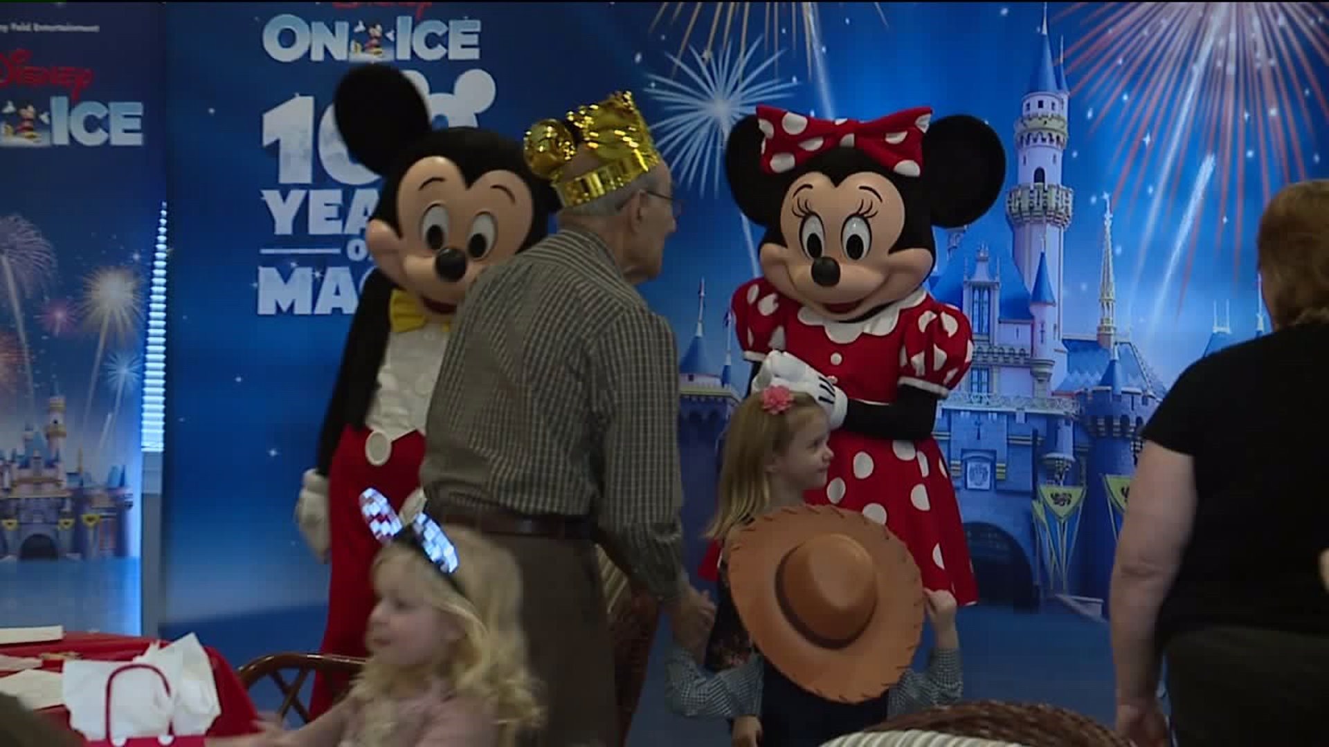 Senior Living Residents Get Visit from Disney on Ice Cast