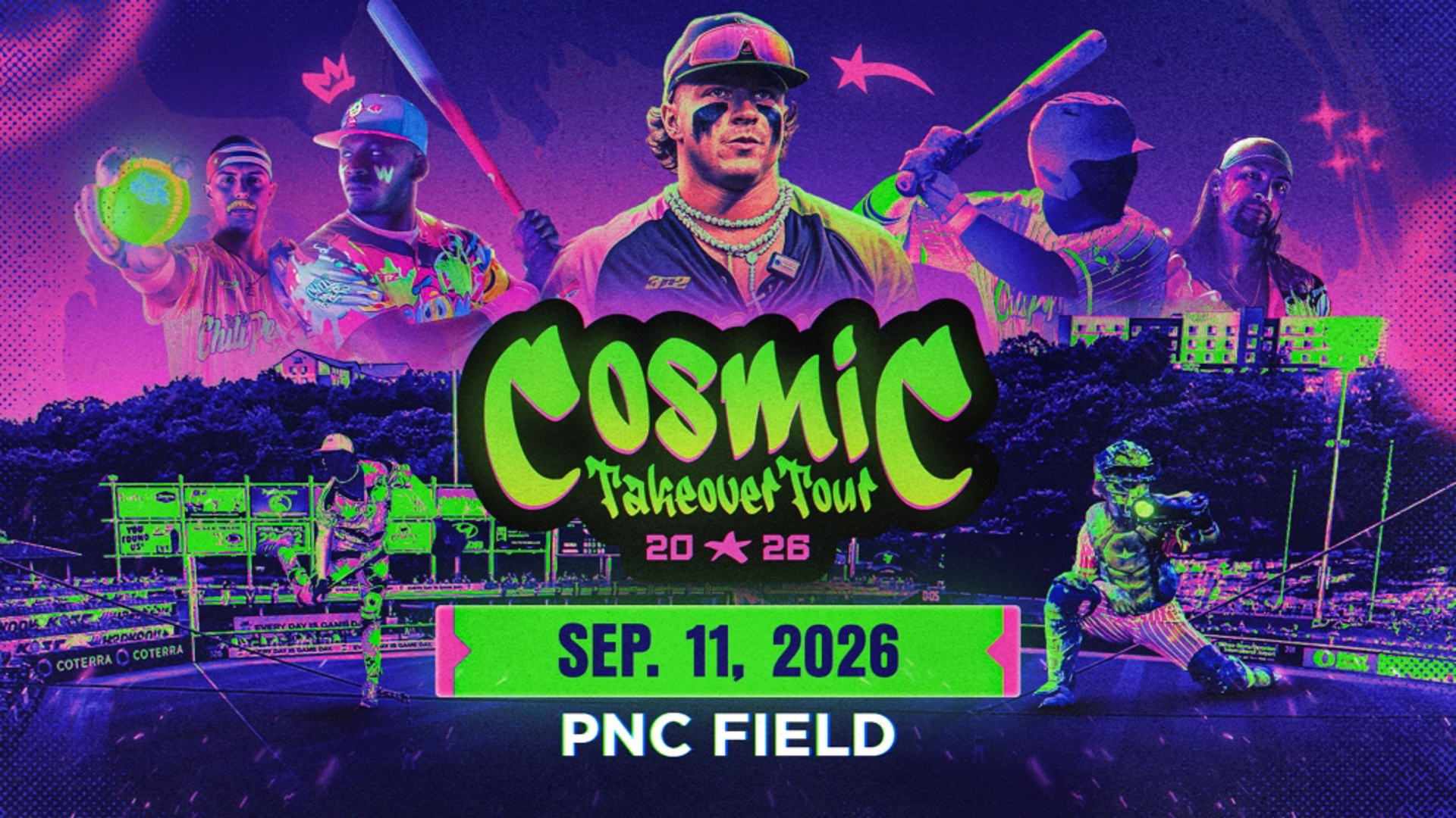 Cosmic Baseball adds second date to light up PNC Field in September ...