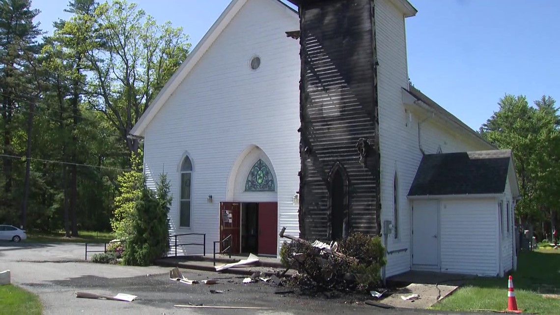 Mount Eaton Church's Bell Tower Damaged By Fire | Wnep.com