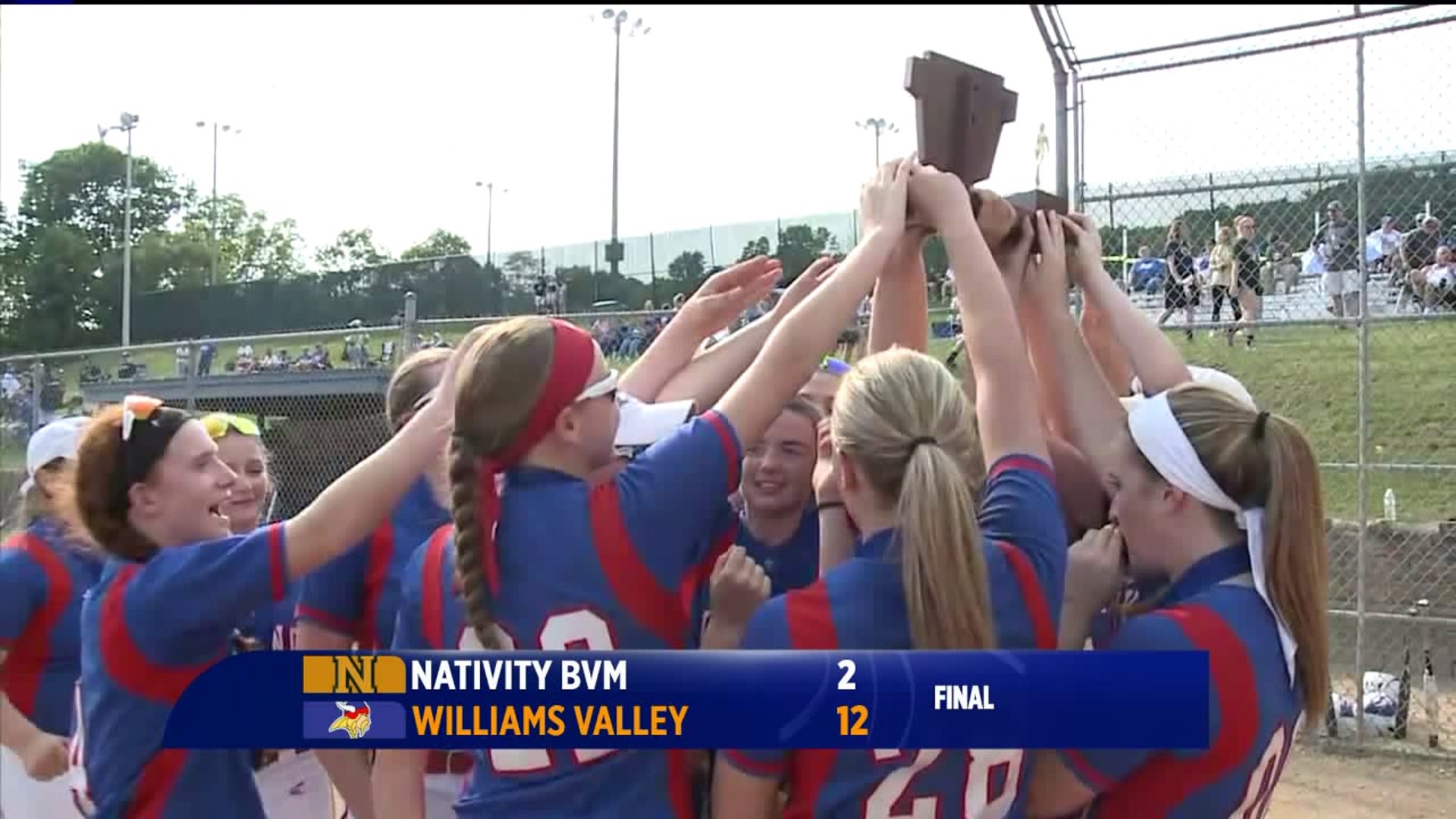 Williams Valley Wins District II/XI "A" Subregional Softball Title