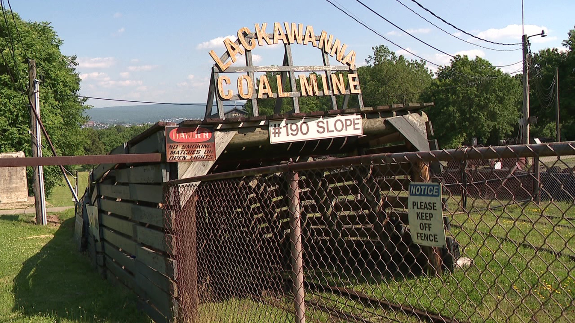 Dozens of visitors were stranded in the mine after an electrical problem Monday afternoon.