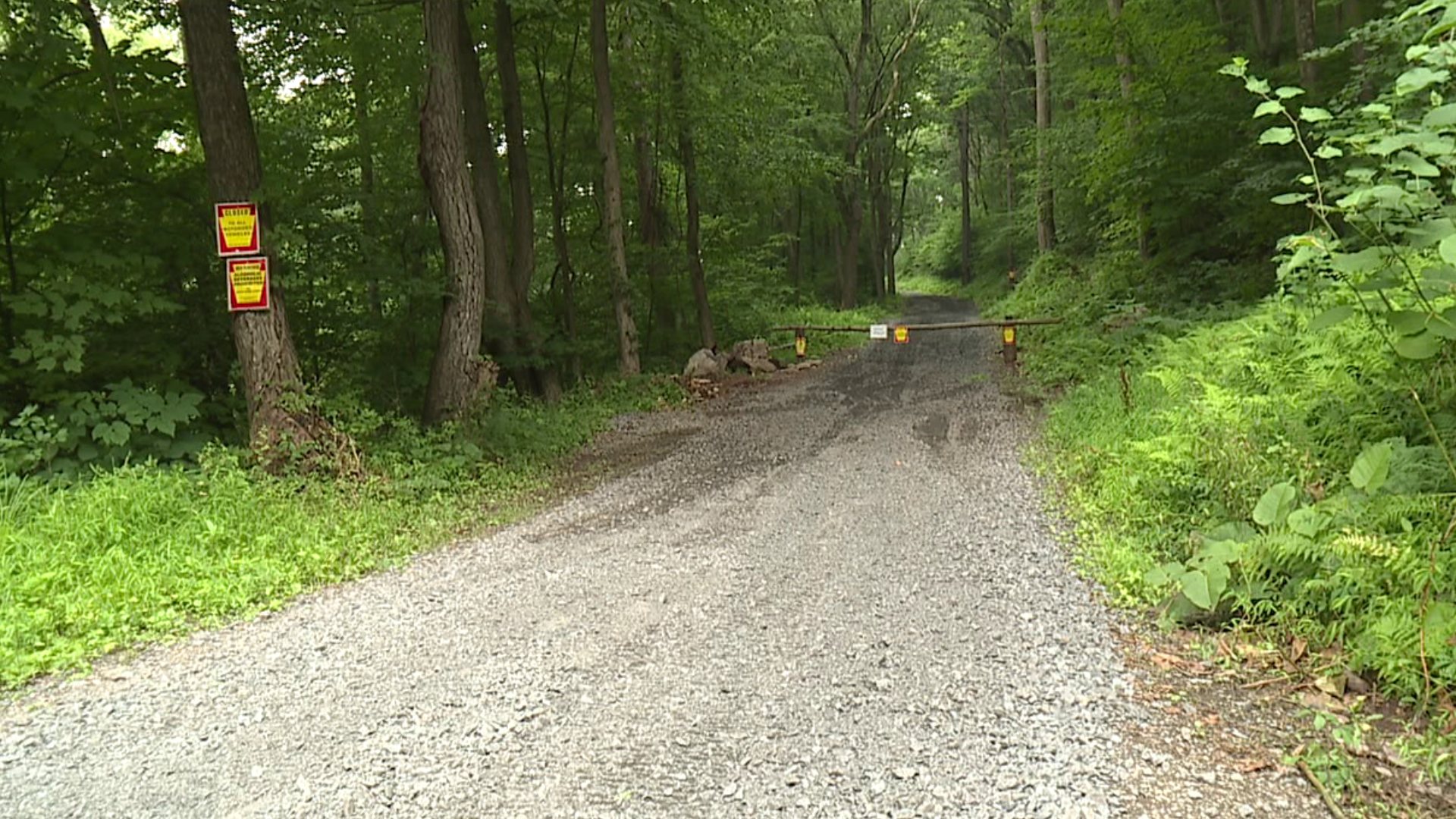 Officials say it happened Monday morning in Schuylkill County.