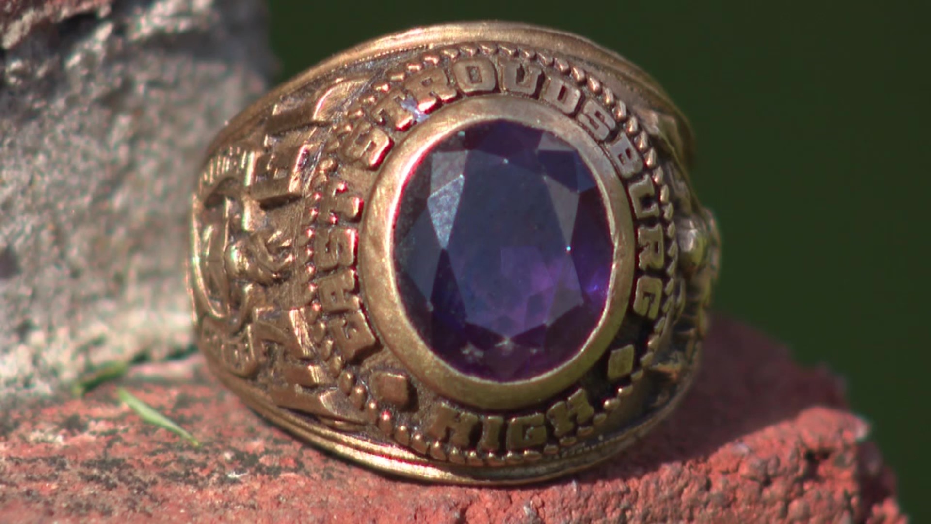 A man from Luzerne County has been holding on to a high school class ring from the 1970s. It belongs to someone from Monroe County.
