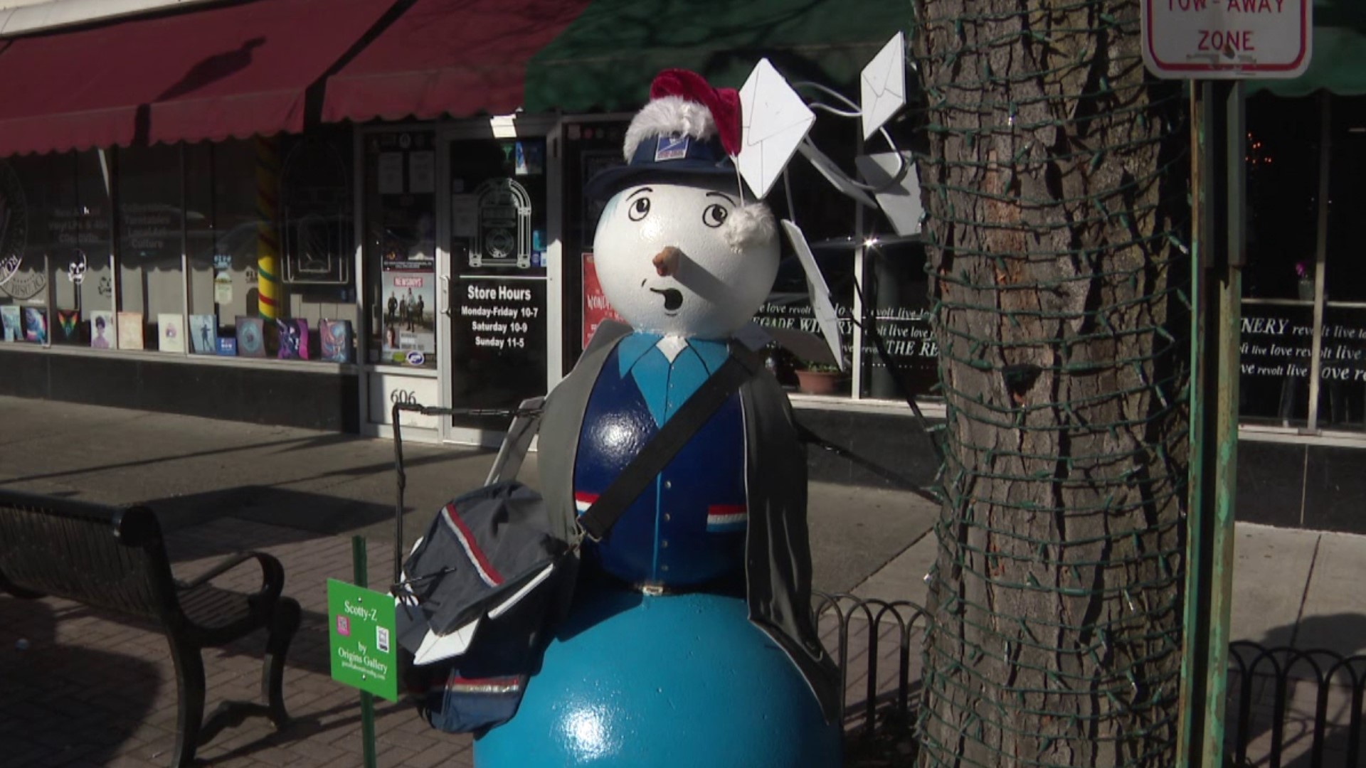 Some favorite holiday displays have returned to the streets in Downtown Stroudsburg.
