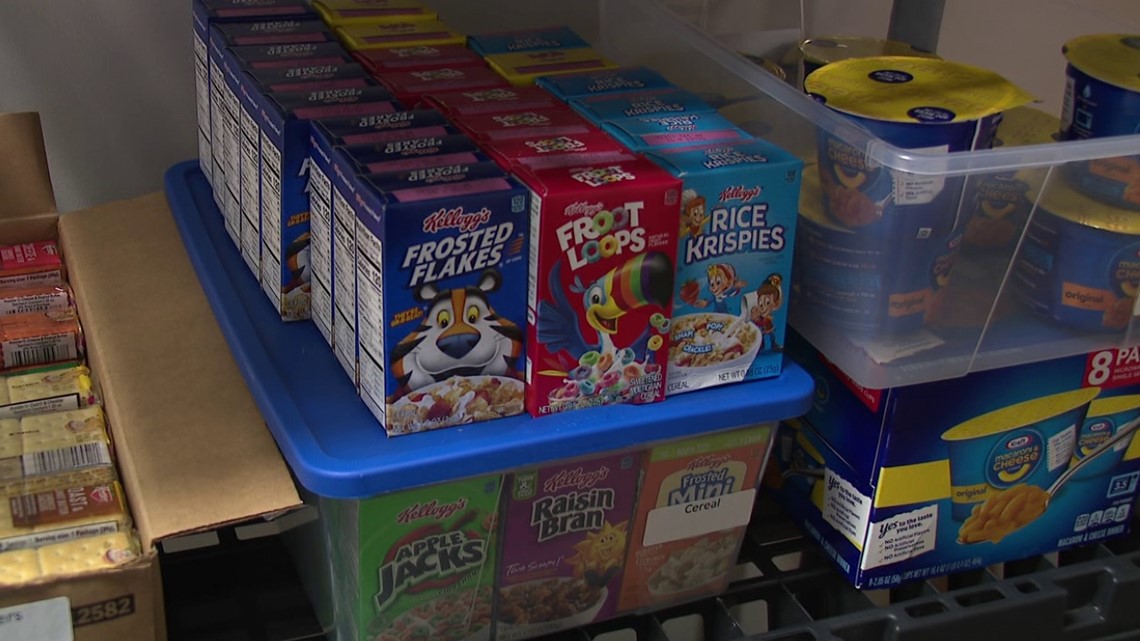 Food pantry opens for college students