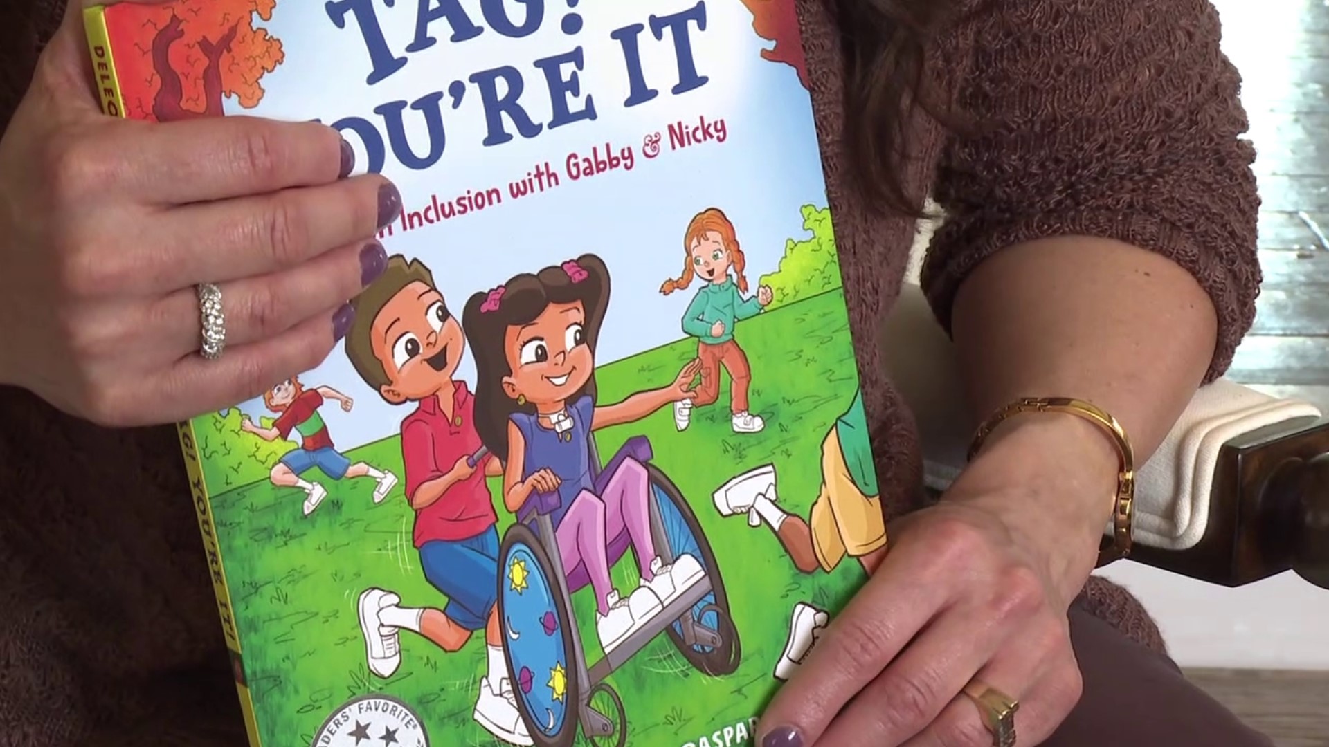 A Poconos mom is showing kids how to be more understanding. She hopes her new book, based on her two children with special needs, teaches a lesson on inclusion.