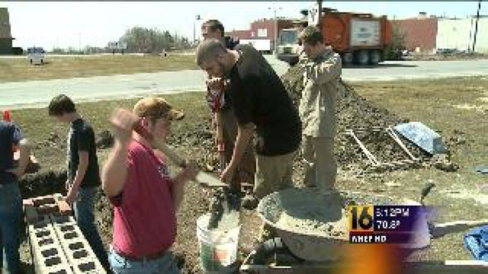 Students Lend a Helping Hand to Troopers in Dunmore