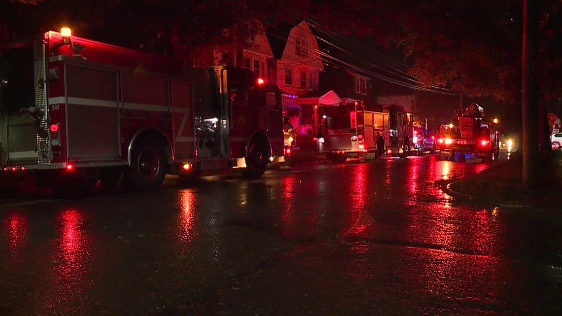 Home damaged by fire in WilkesBarre