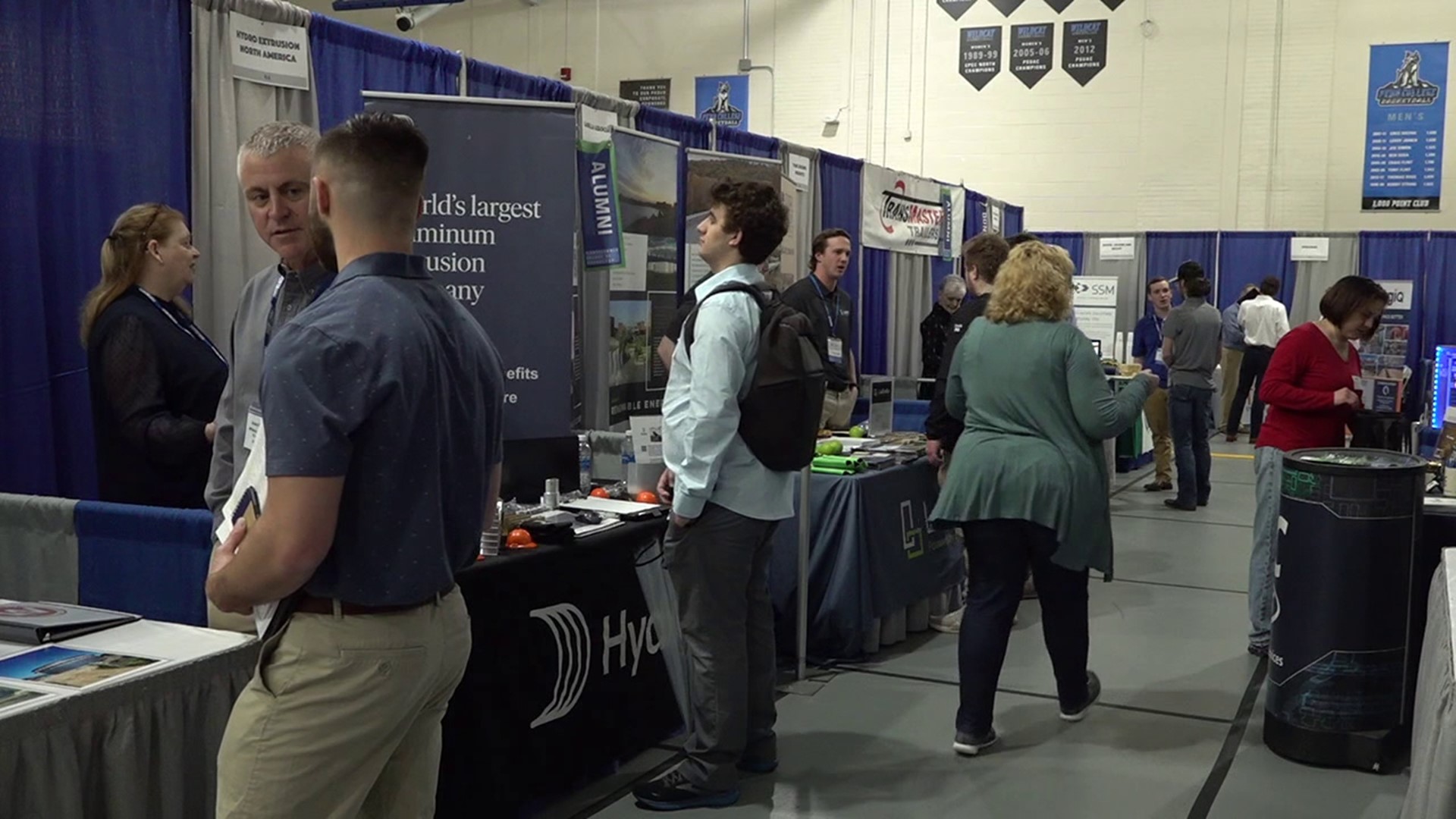 Pennsylvania College of Technology students had the opportunity to speak with potential employers. Newswatch 16's Mackenzie Aucker stopped by the job fair.