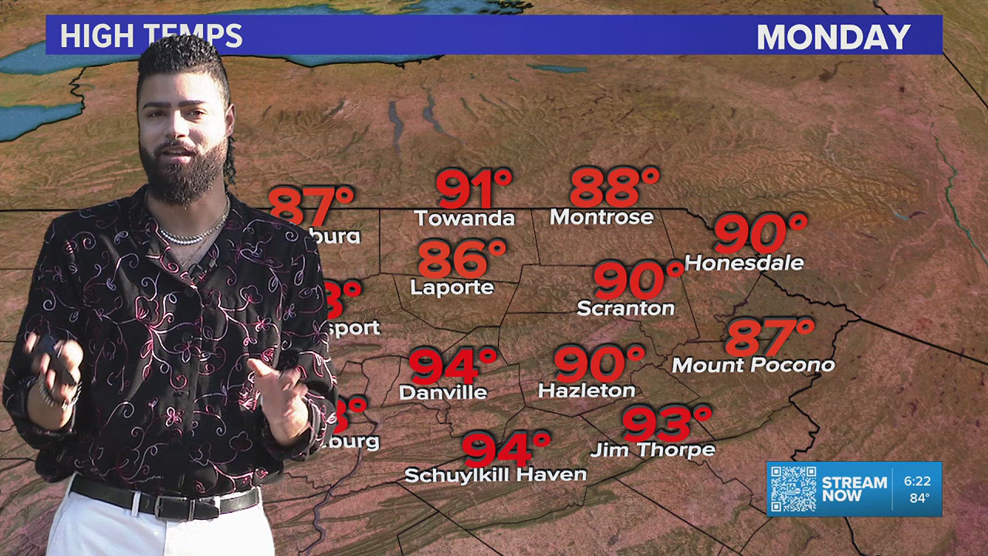 Near record high temperatures Monday & Tuesday | wnep.com