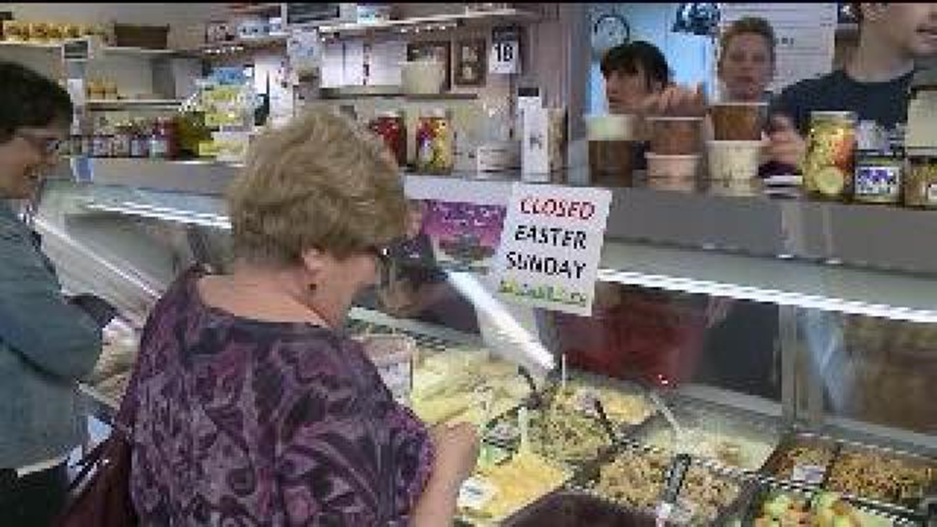Deli in Williamsport Busy With Easter Shoppers