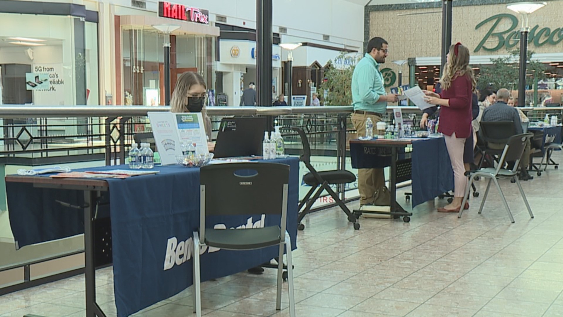Dress for Success Lackawanna and Benco Dental co-hosted the career event in downtown Scranton on Wednesday.