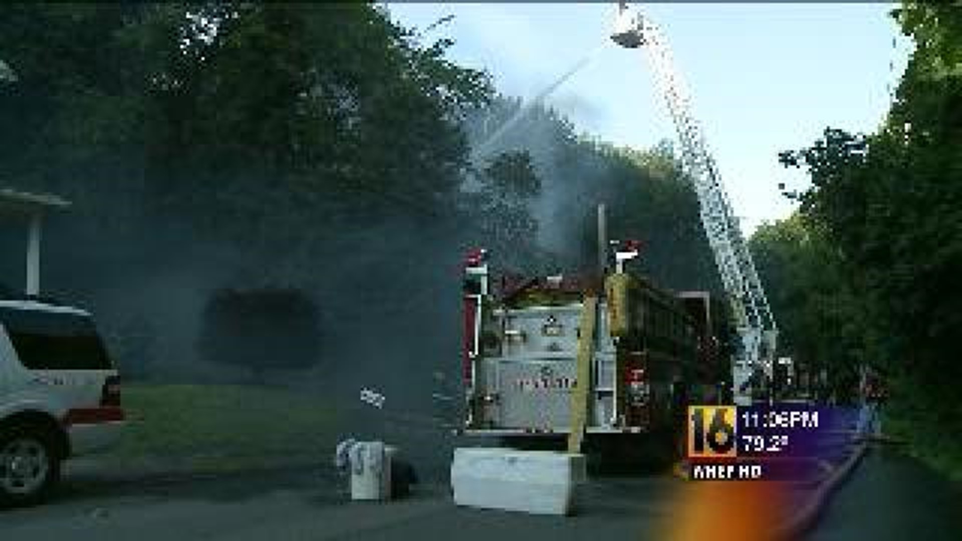 Firefighters Battle 2-Alarm Fire In Scranton