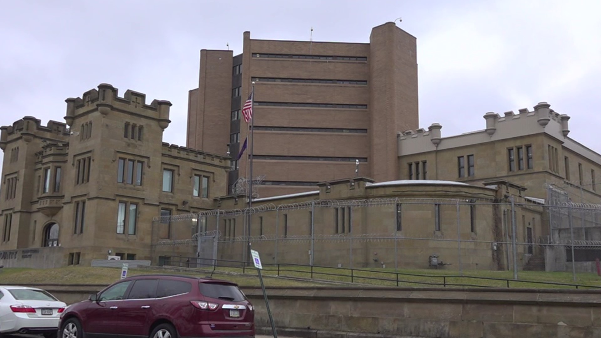 Authorities at the prison in Wilkes-Barre released the half-brother of a man scheduled to be freed on bail.