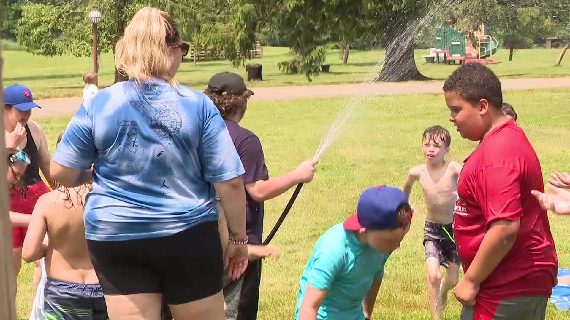 Summer camps around our area are filled with fun and games for children of all ages, but with temperatures like these, some activities are off-limits.