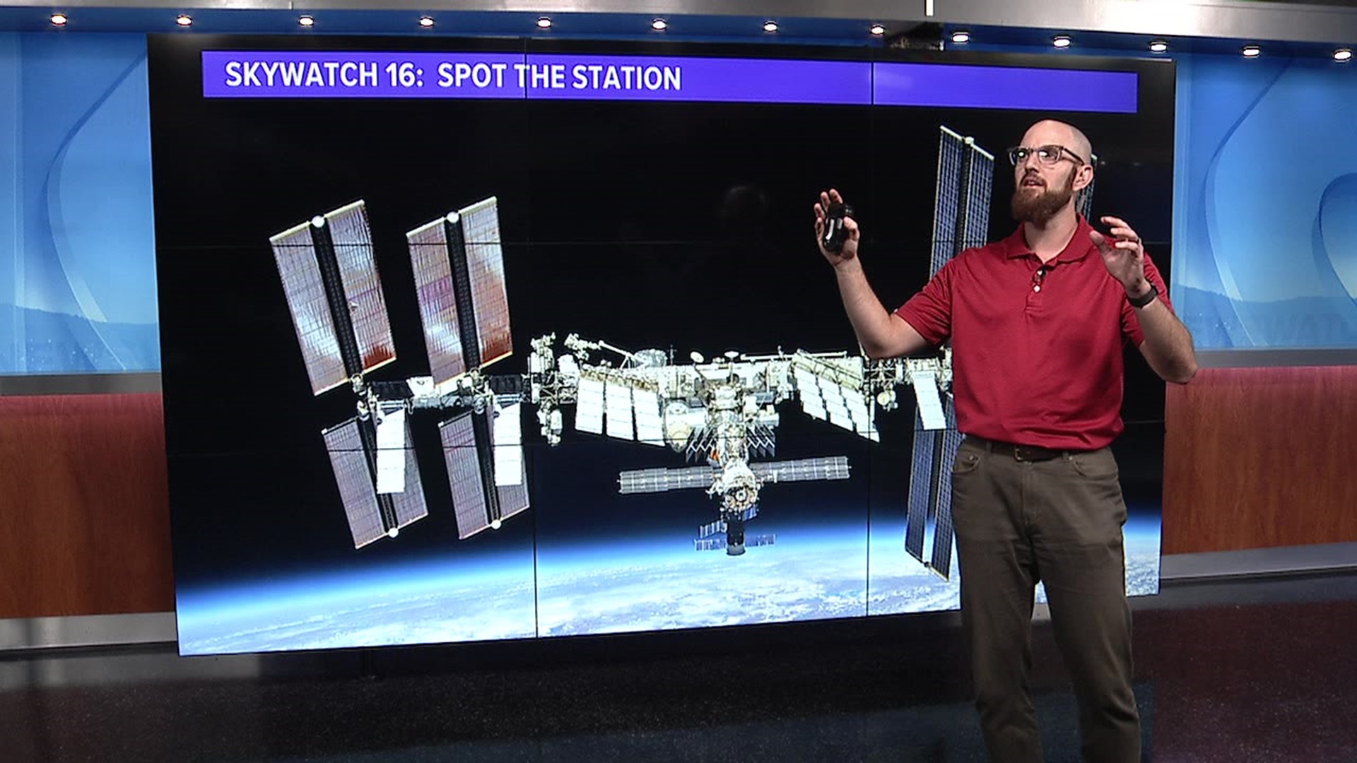 Skywatchers have been watching the International Space Station fly across the night sky since the late 1990s. Meteorologist John Hickey shows us how it all works.