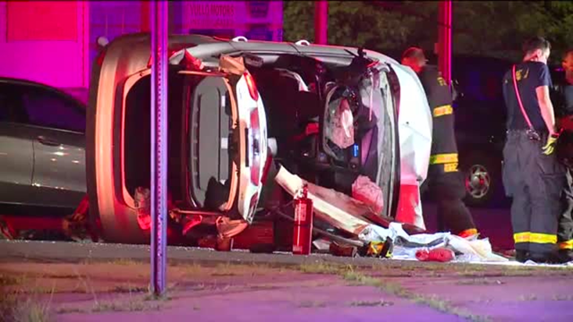 At Least One Hurt After Crash in Scranton