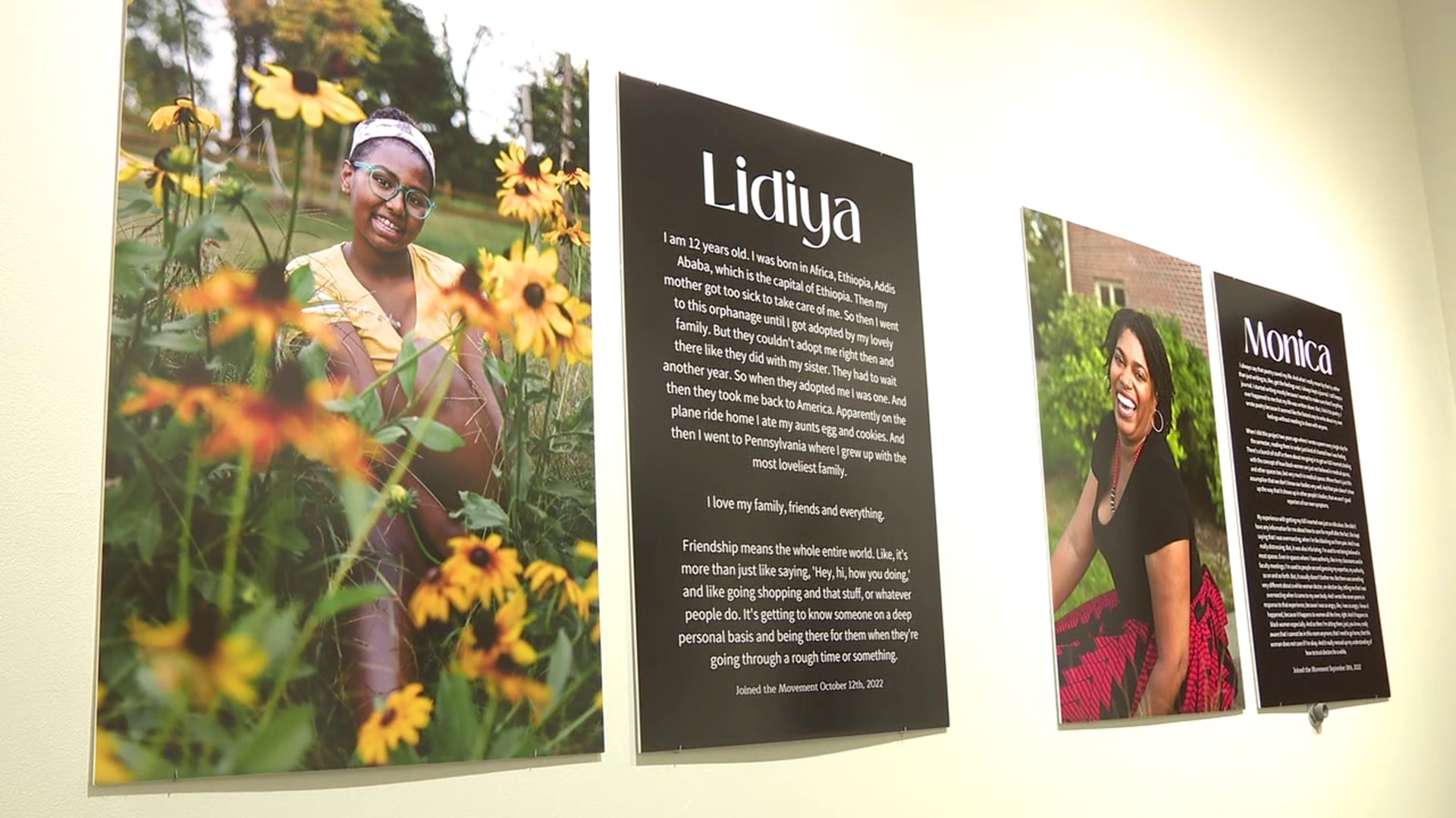 A photography display in downtown Lewisburg is showcasing people of color from central Pennsylvania.