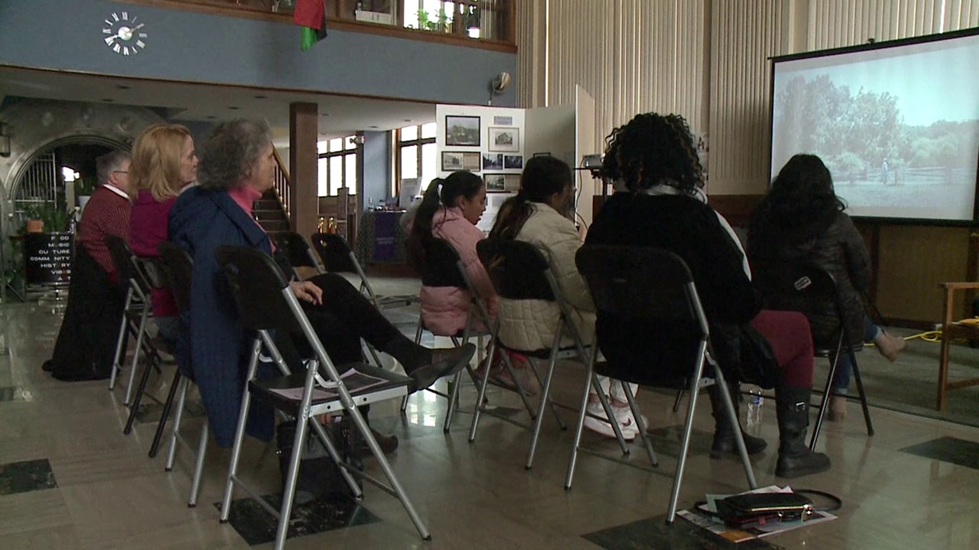 Folks in Scranton celebrated Black History Month Sunday with a documentary showing on Harriet Tubman.