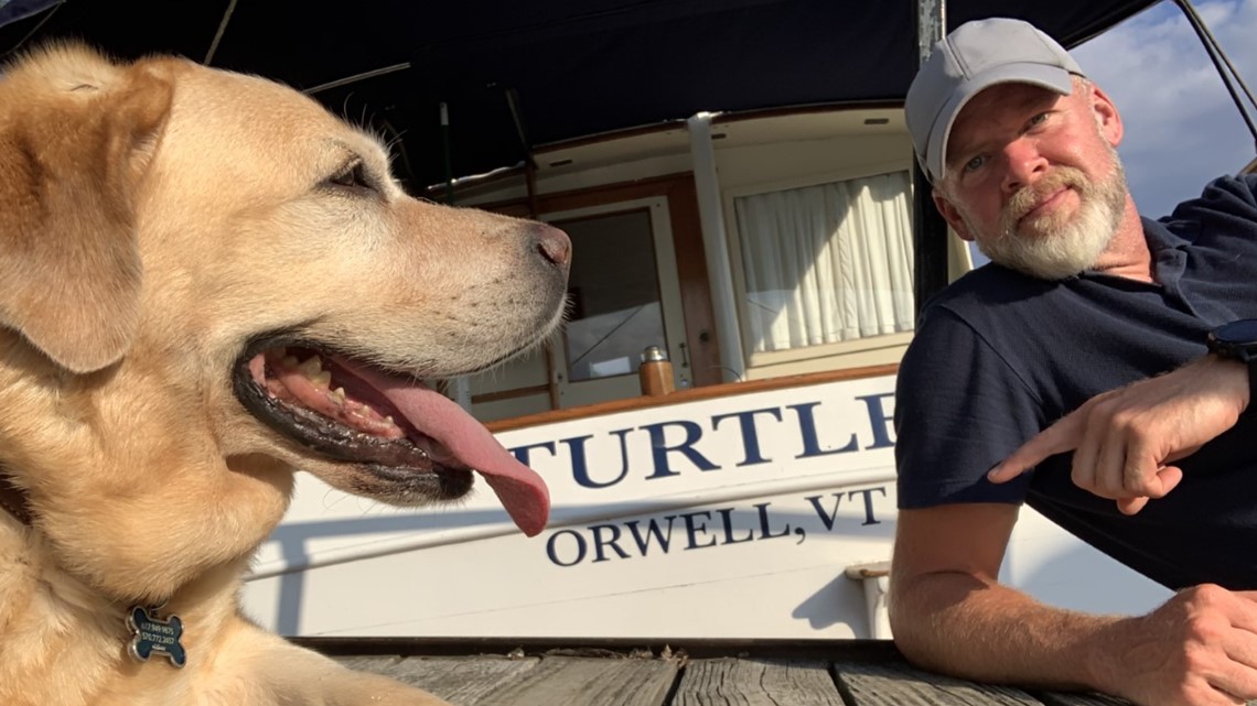 Man & his dog take boating adventure to help nephew fight cancer - Vimarsana News