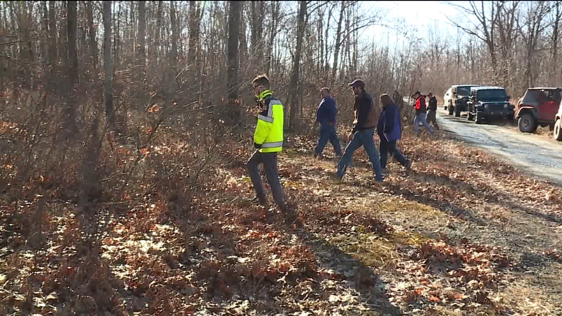 Jeep Club Simulate Search and Rescue Drill