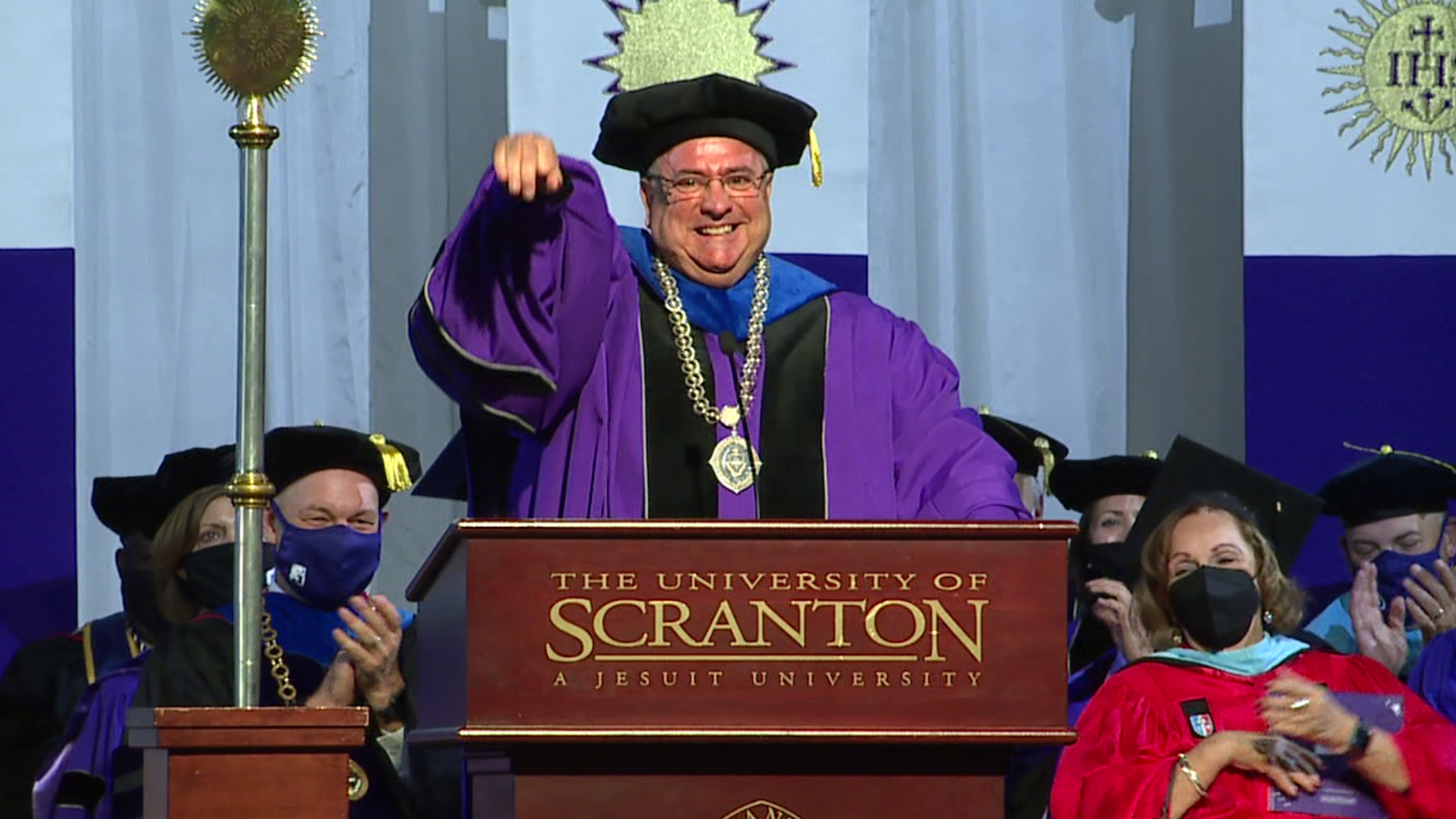 It's the beginning of a new era at the University of Scranton. Newswatch 16's Elizabeth Worthington introduces us to Father Marina, the school's new president.