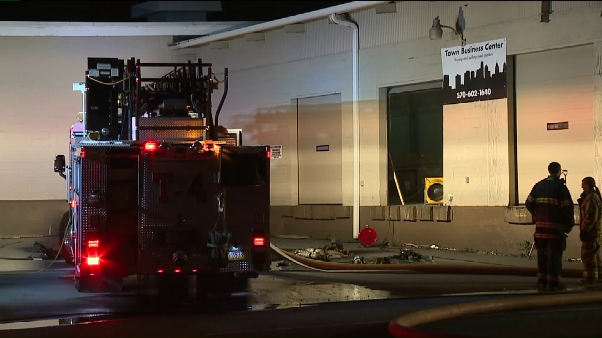 Business Damaged by Fire in Luzerne County