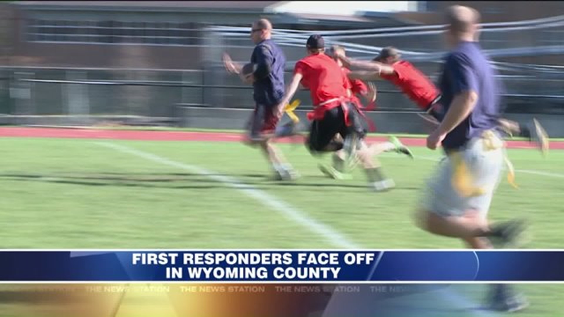 Tunkhannock's First Responders Face Off in Flag Football