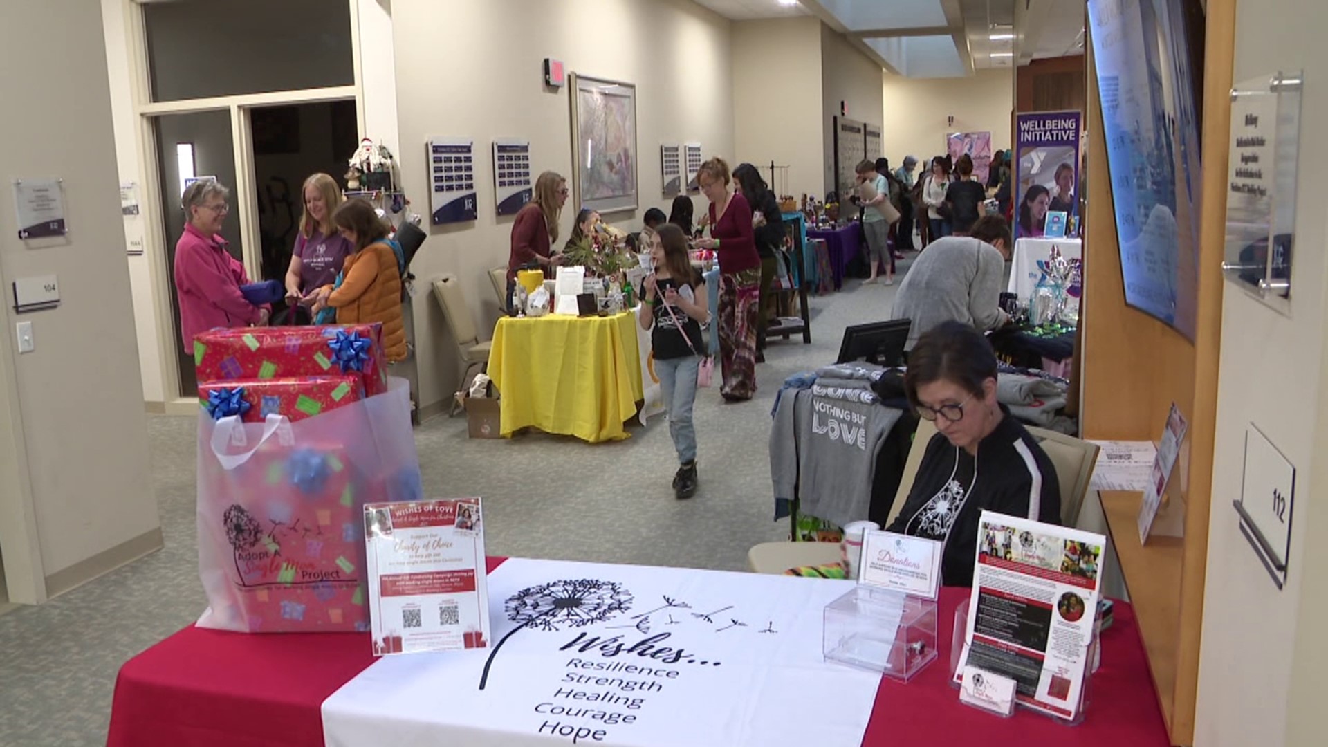 Hundreds of women came to the expo in Luzerne County to support local, women-owned businesses and attend workshops and classes.