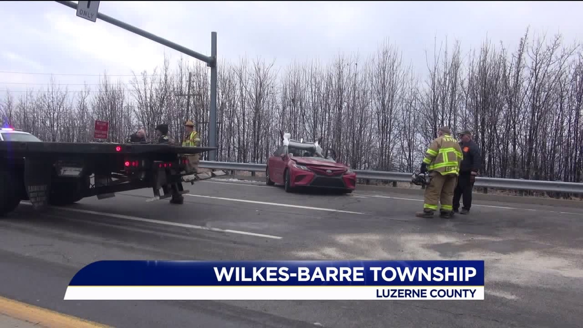 Two Hurt in Luzerne County Crash