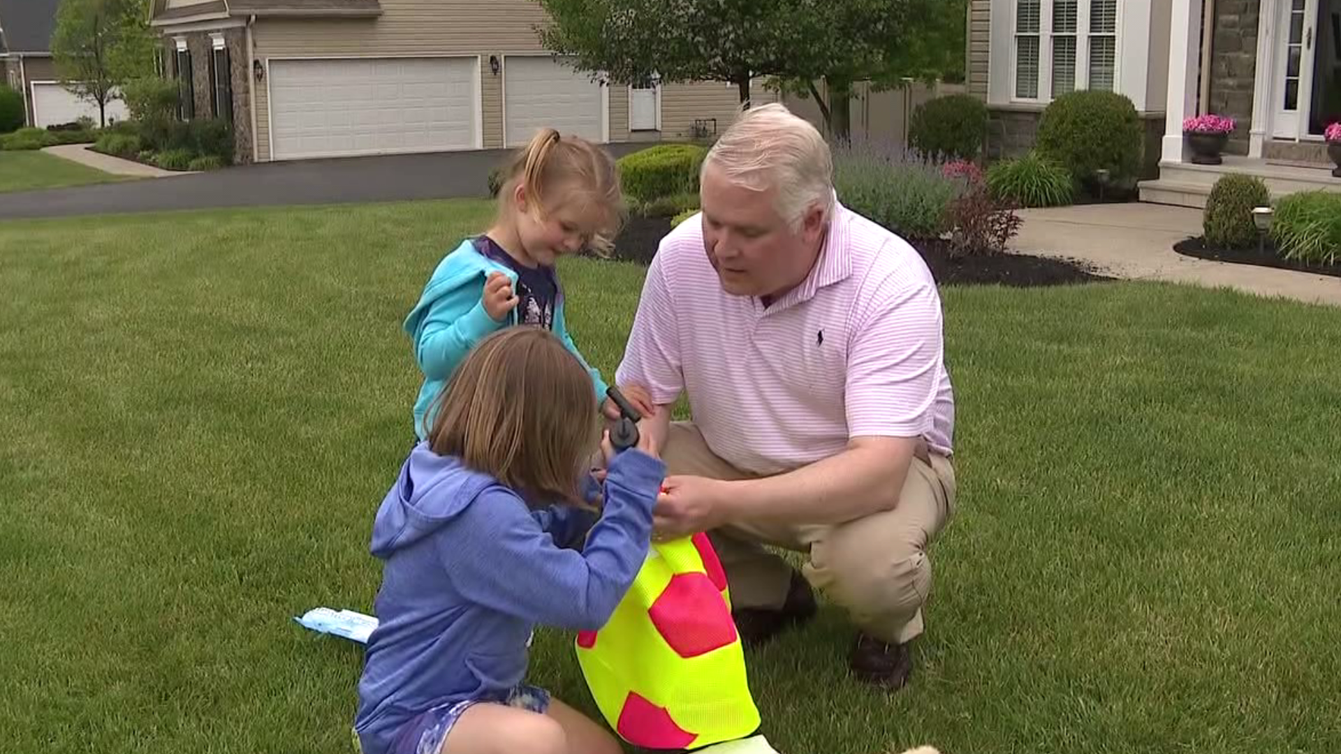 The maker claims it will get your kids outside and moving.