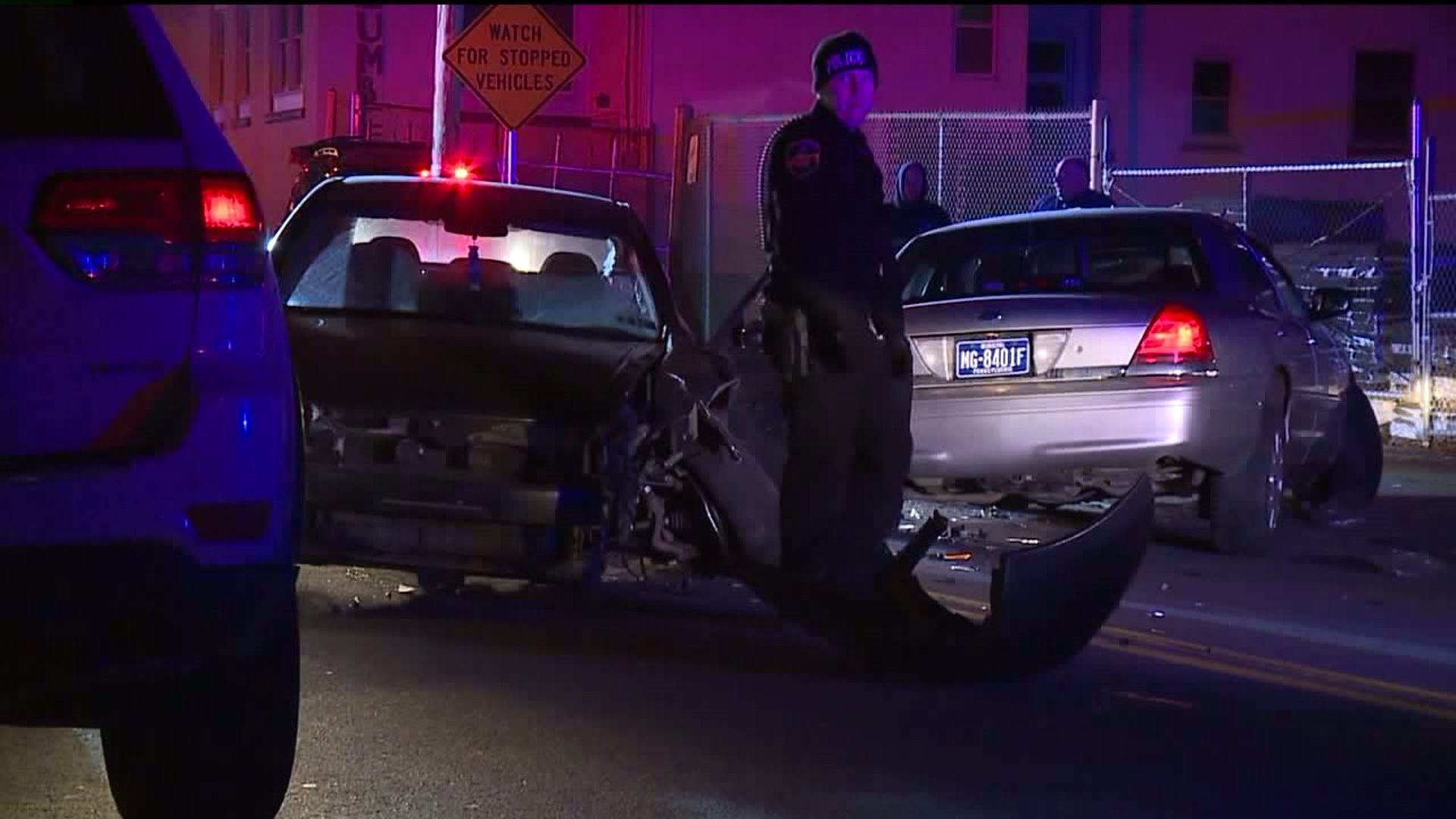 Driver Charged in Crash that Injured Two Officers