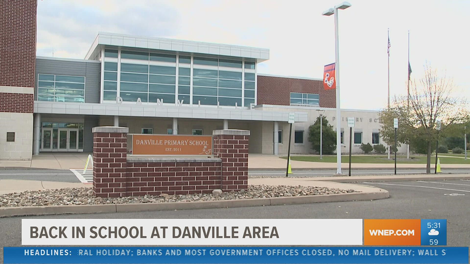 It's back to class for some students in Montour County, while others remain out of the classroom.