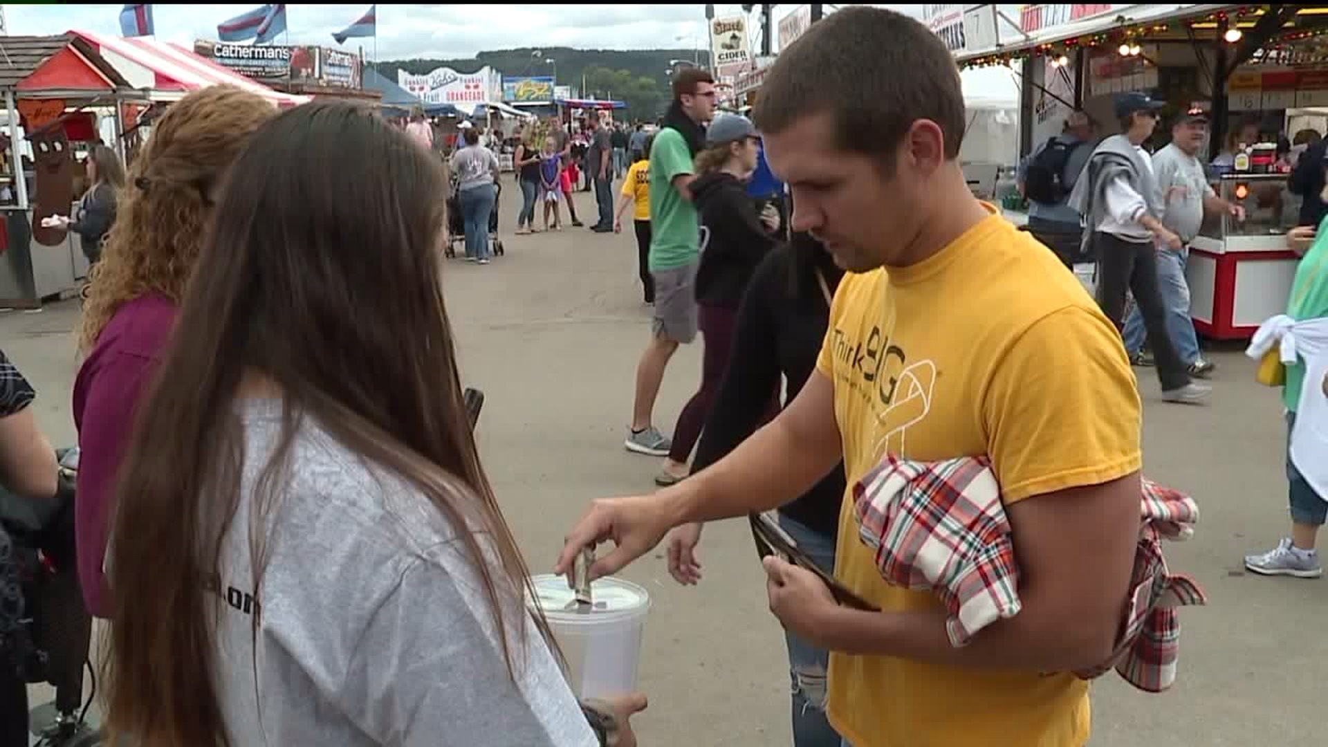 Colleges Against Cancer Accepting Donations at the Bloomsburg Fair