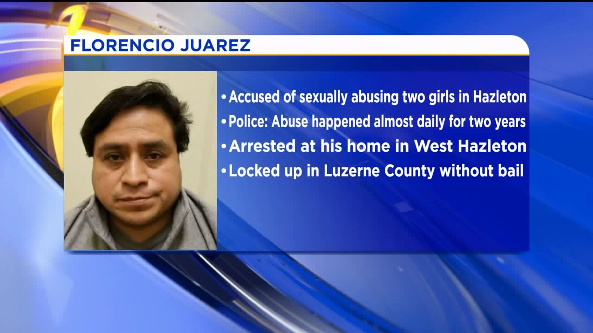 Man Accused of Raping Two Girls in Hazleton