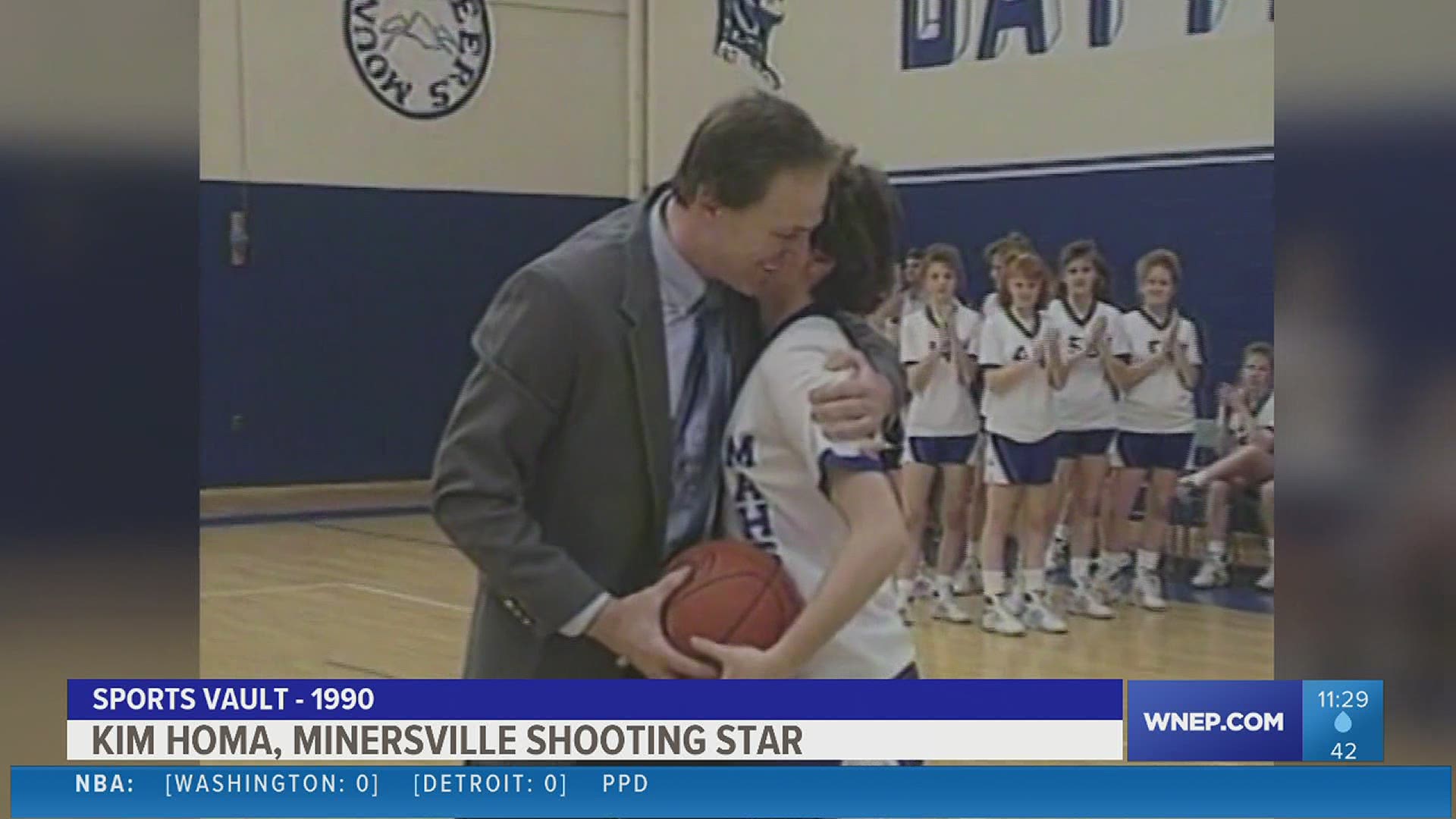 Sports Vault: 1990, Kim Homa, Minersville HS girls basketball star. Homa finished her career as the State's second leading scorer on the all-time list.