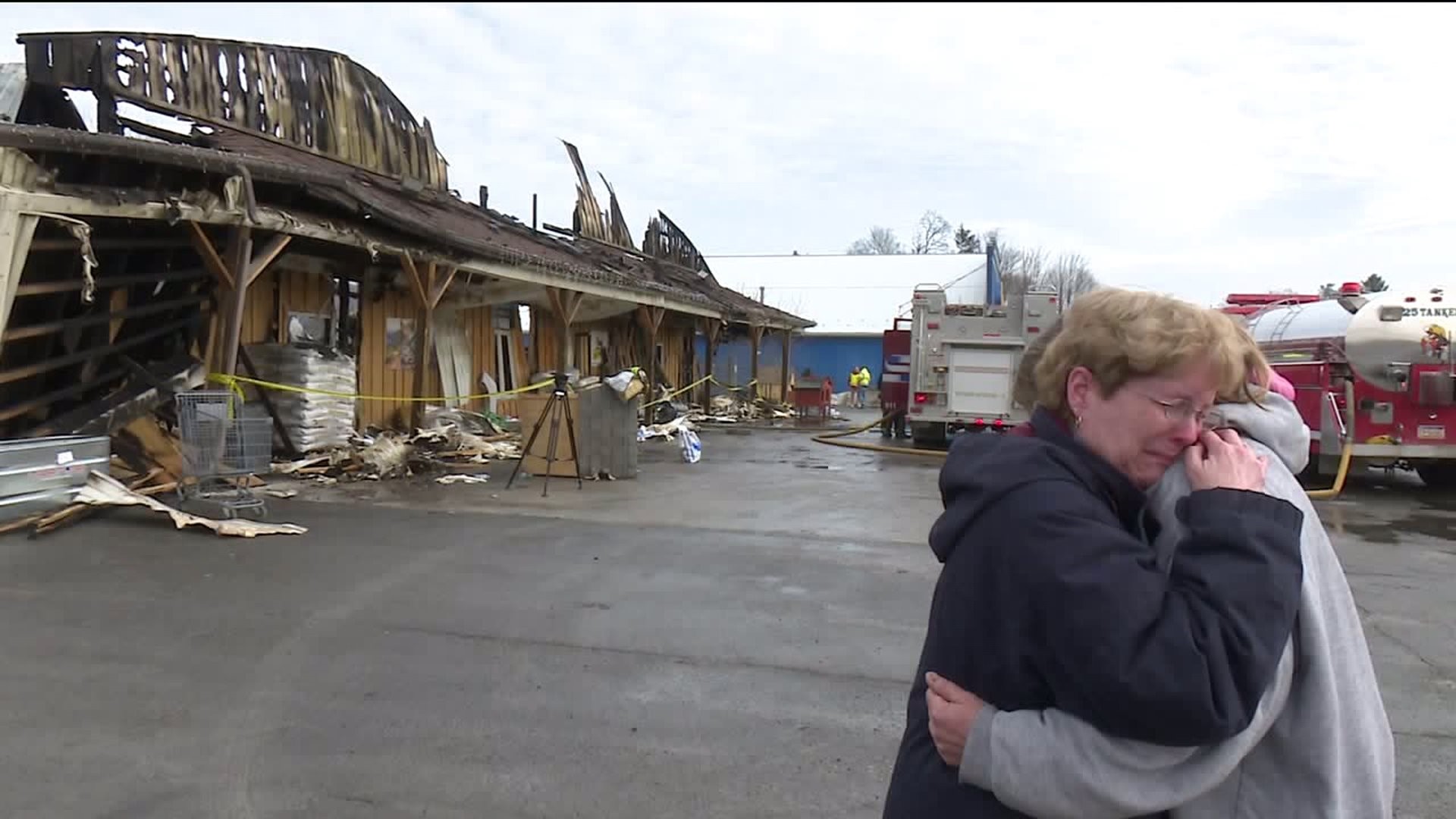 Community Stunned After Fire Destroys Bradford County Business