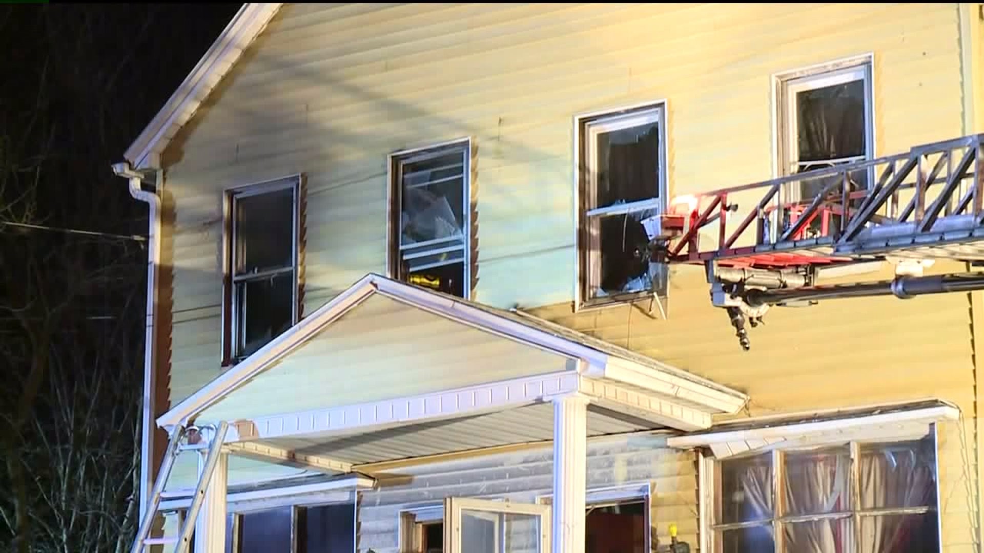 Fire Breaks Out at a Vacant Home in Scranton