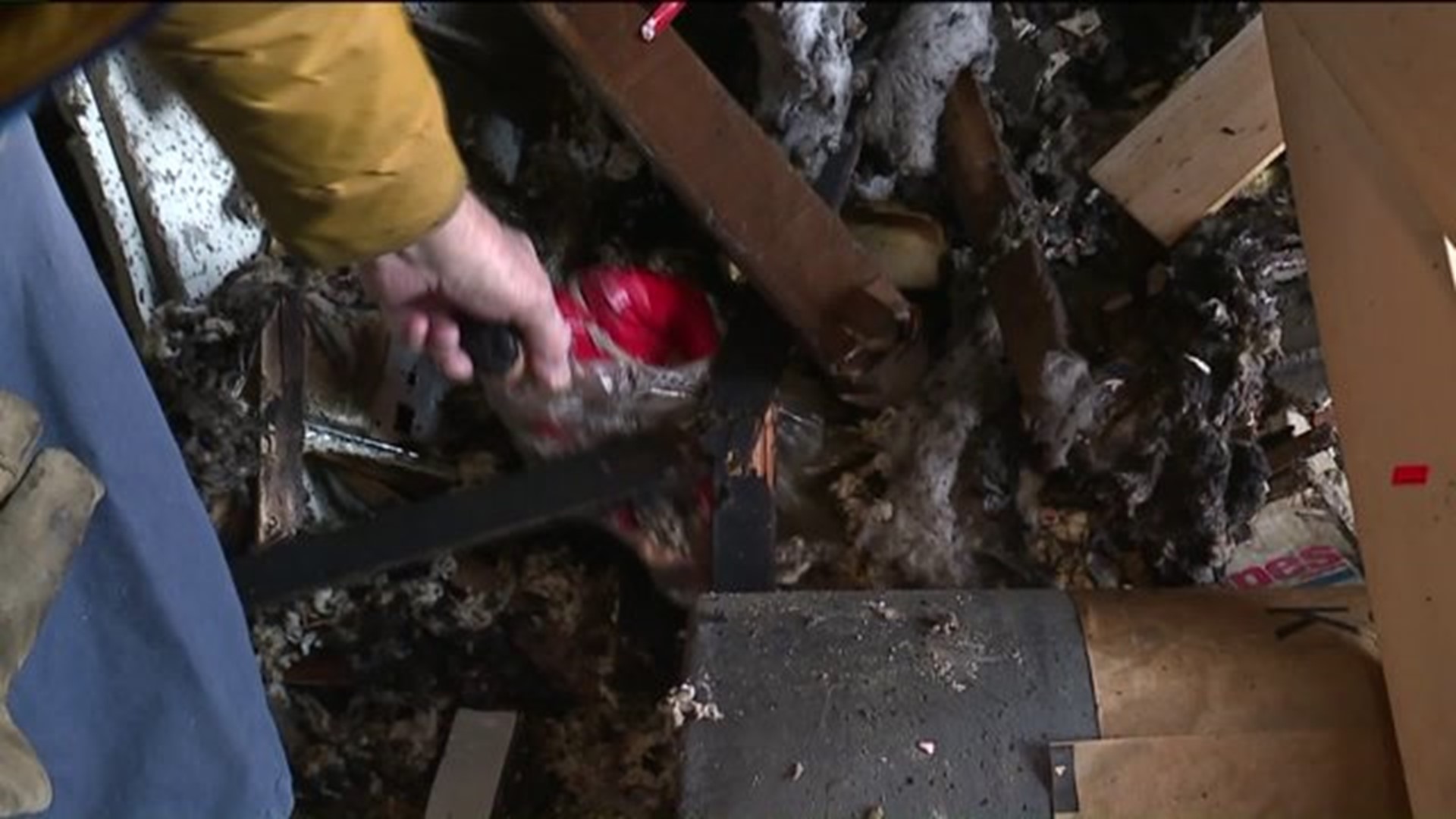 Flames Damage Homes in Schuylkill County