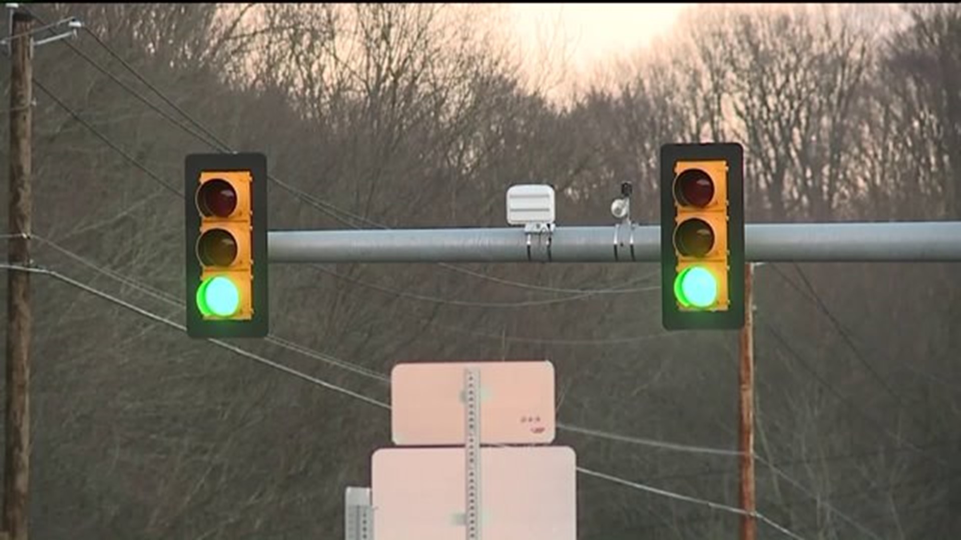 New Traffic Lights at Trouble Intersection in Schuylkill County