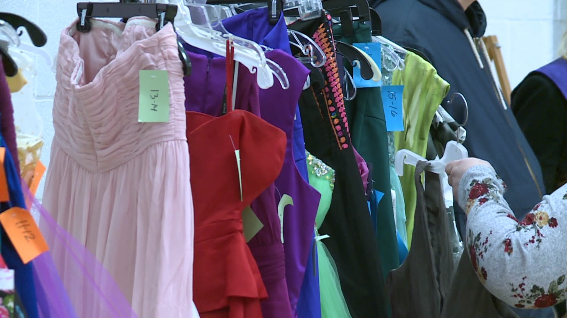 Before the final dresses fly off the shelf, Newswatch 16’s Claire Alfree sat down with one woman who got so much more than a dress from the nonprofit.