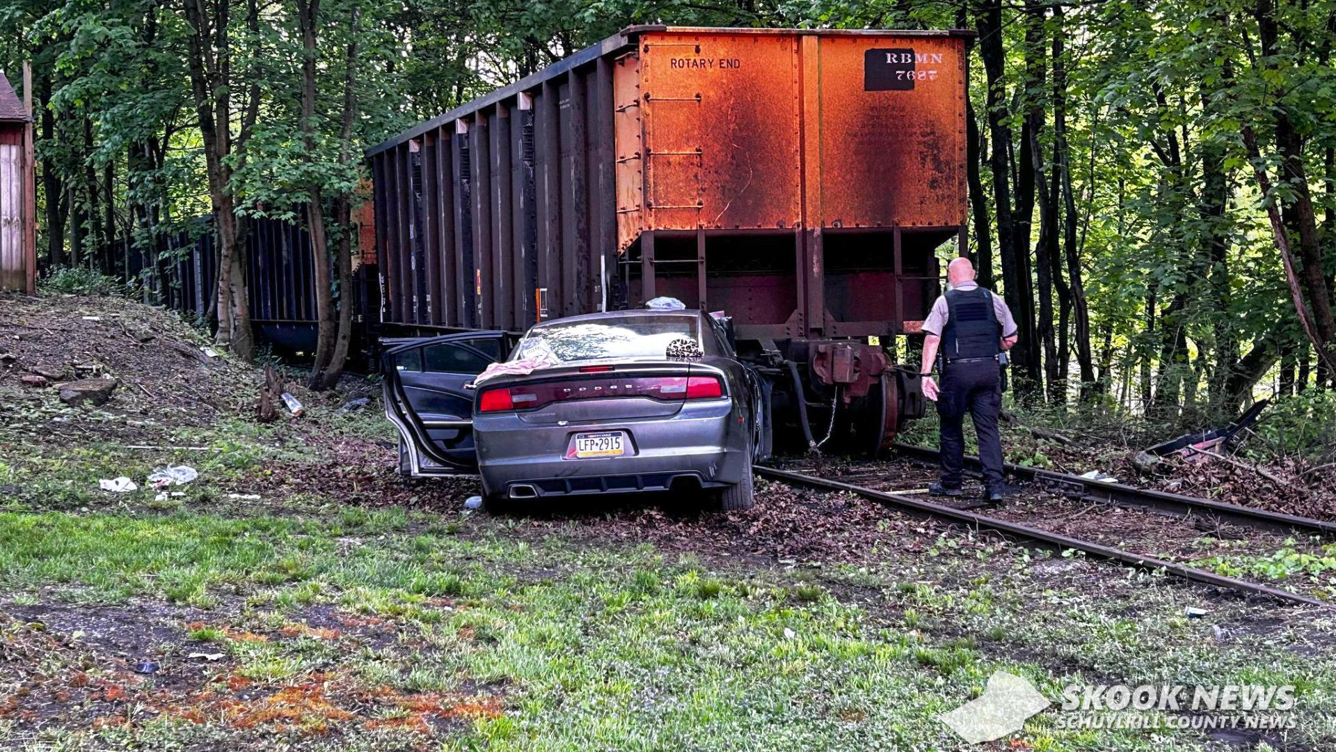 The crash happened shortly before 7 p.m. in West Mahanoy Township near Shenandoah.