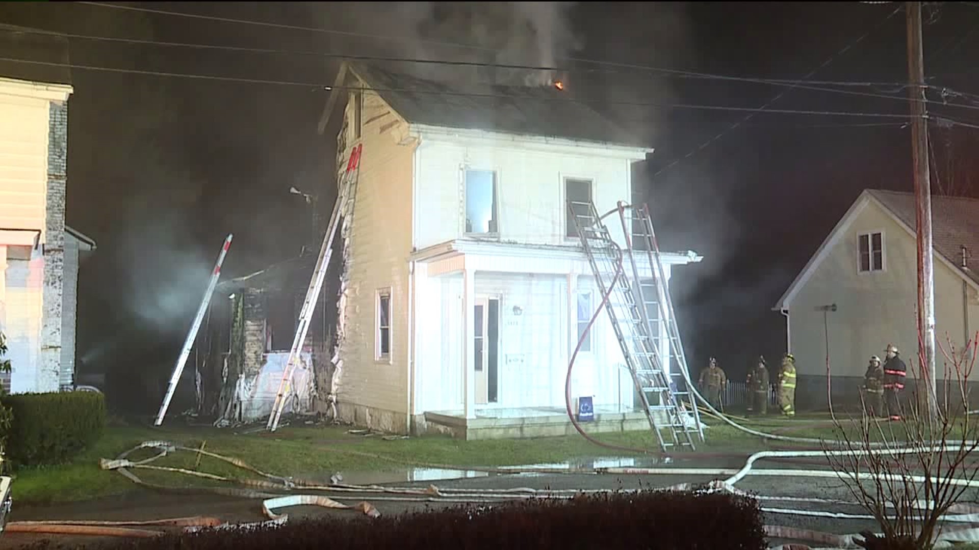 Fire Chases Woman Out of Bed in Schuylkill County