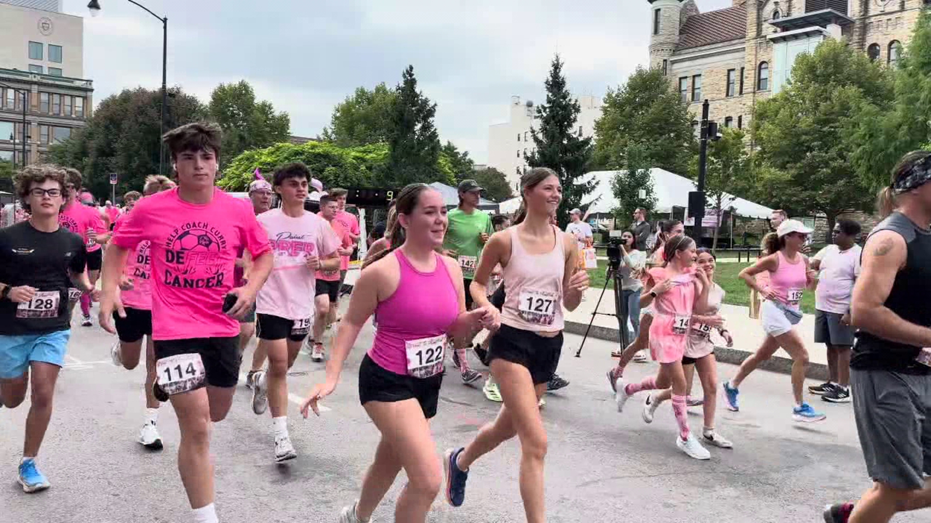 Saturday marked the first time the colorful 5K took place in the Electric City.