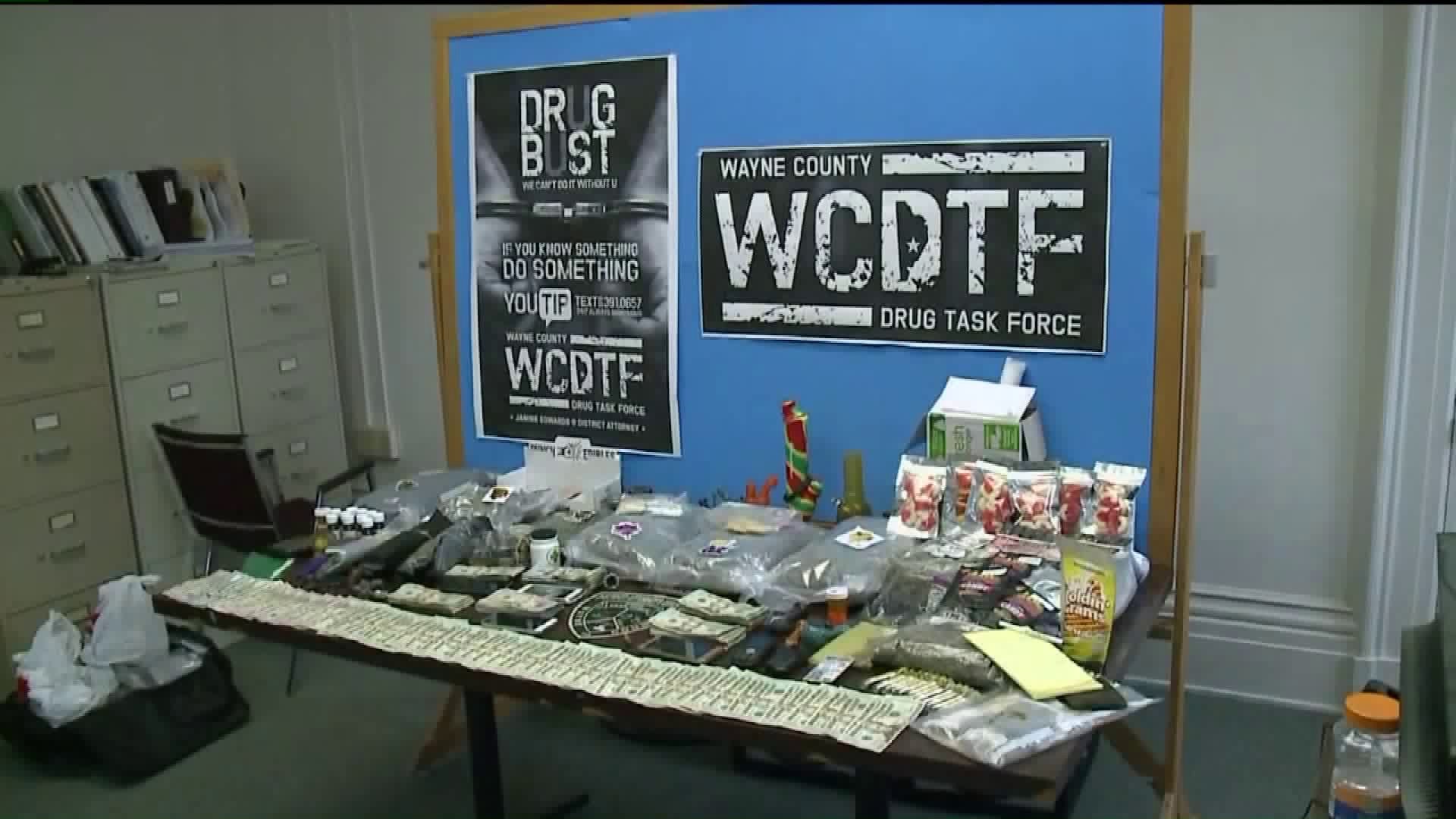Cash, Drugs Found in Wayne County Bust