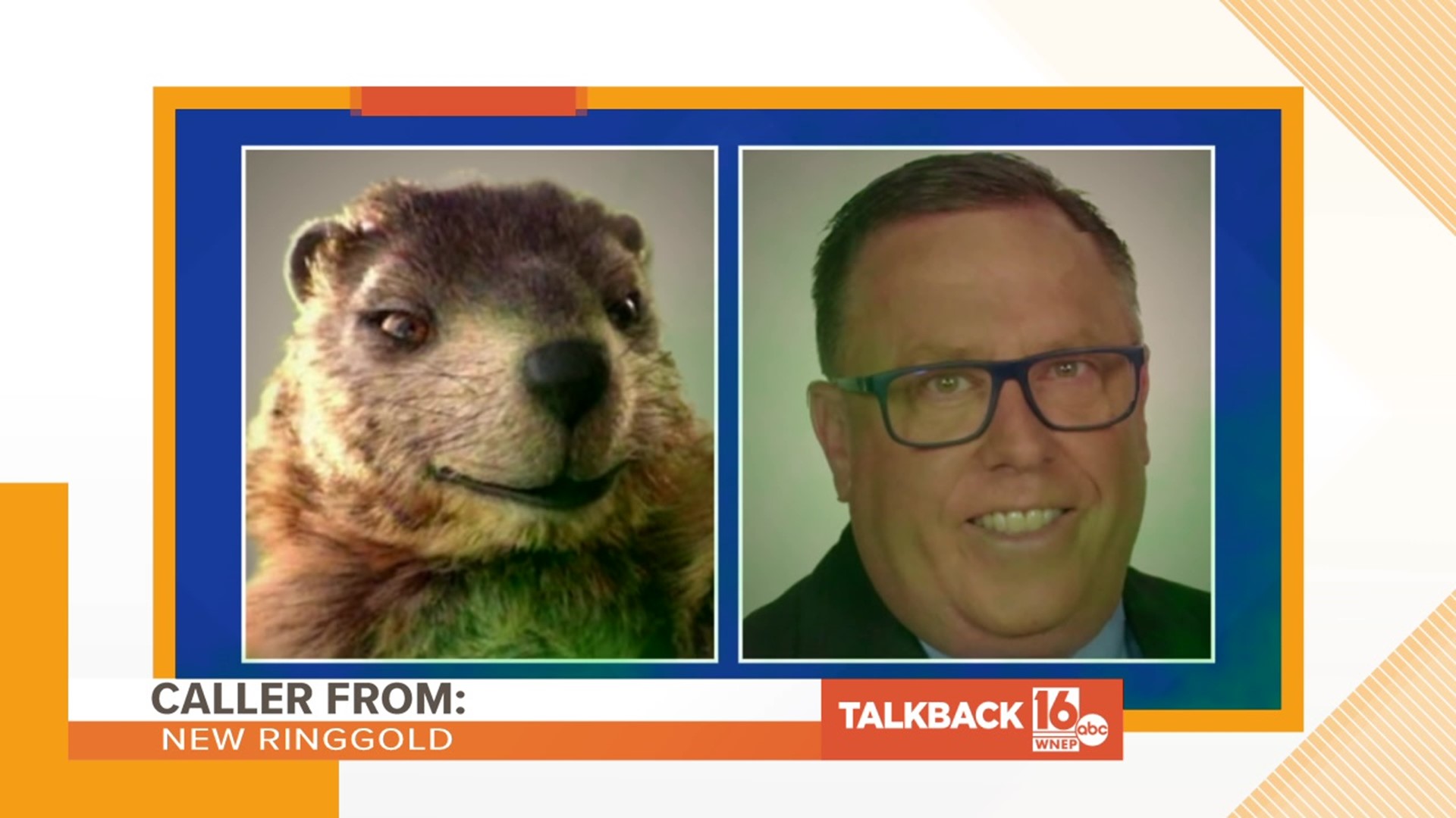 Some are wondering if a WNEP look-a-like made the trip to Punxsutawney.