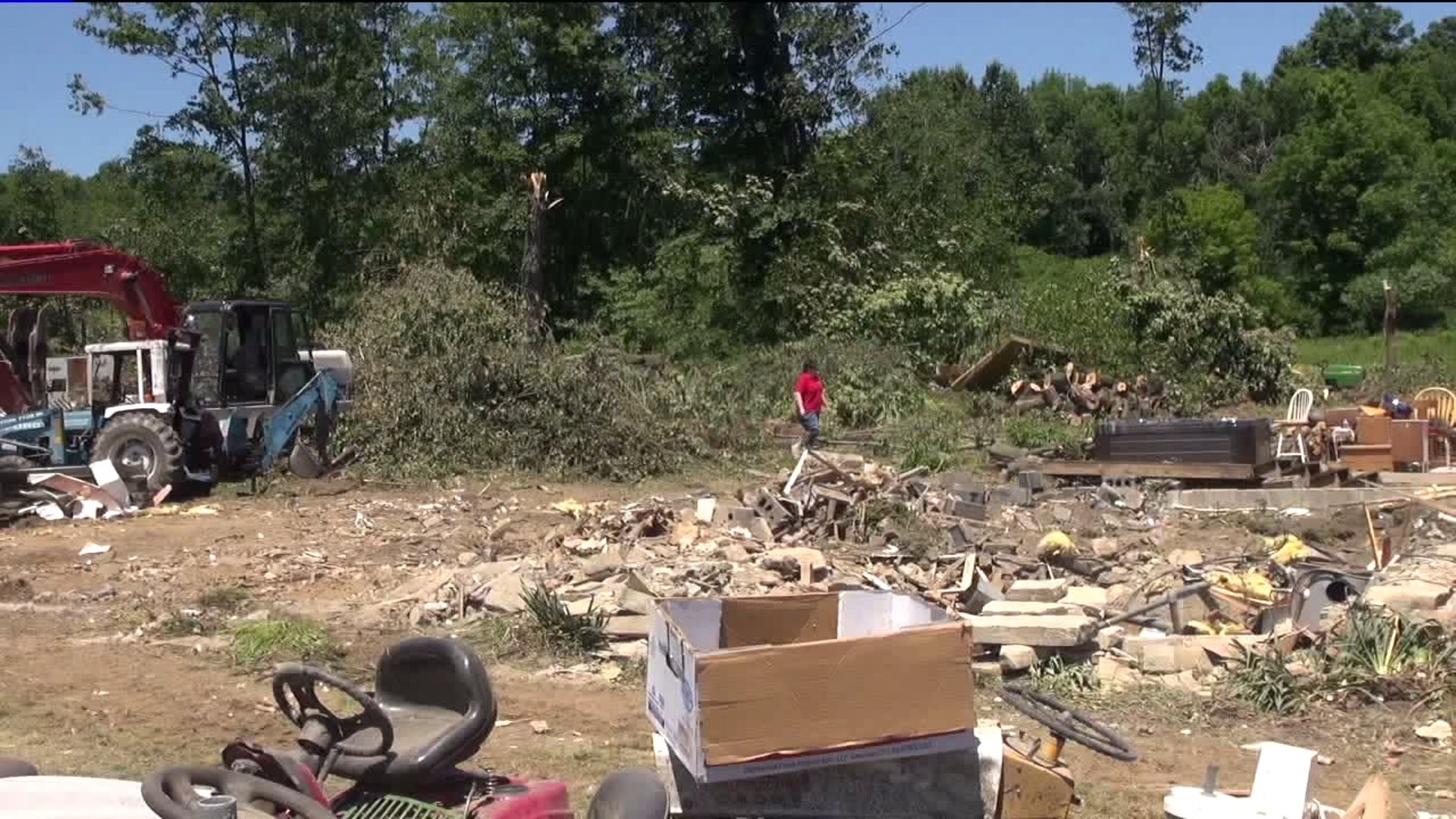 Neighbors Lending Helping Hands Following Bradford County Tornado