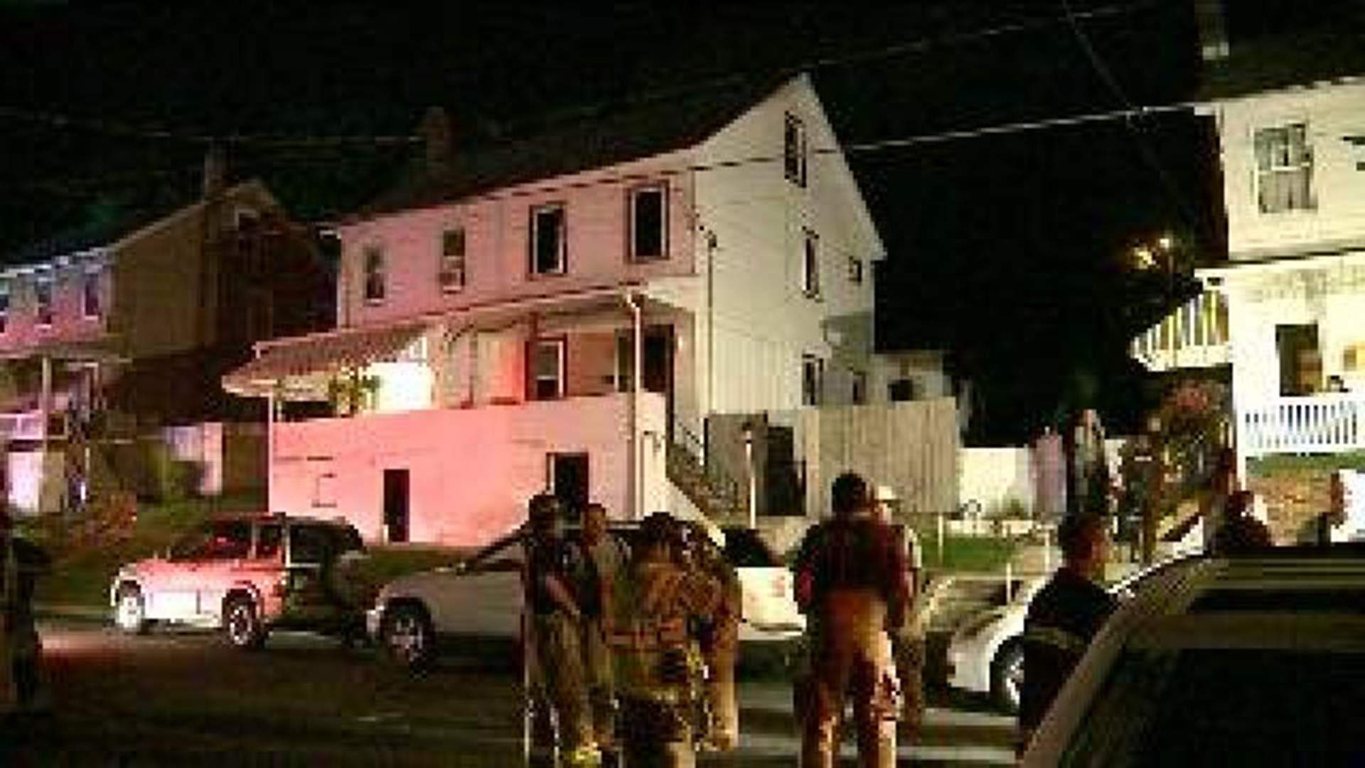 Man Sent to Hospital After Flames Hit Double Block Home