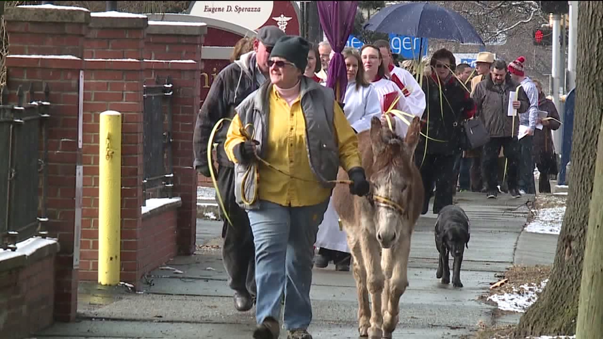 Palm Sunday Procession in Luzerne County